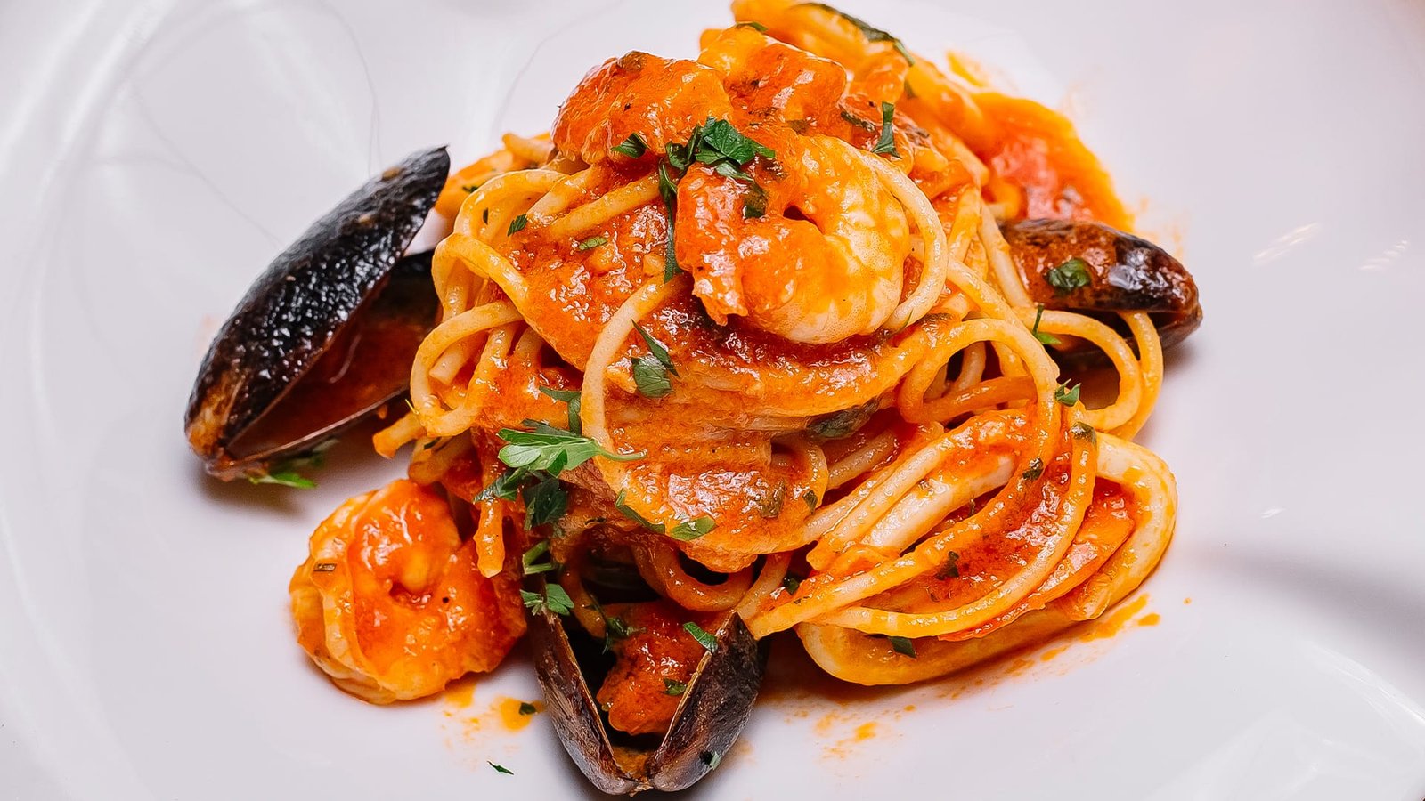 Mariana seafood pasta